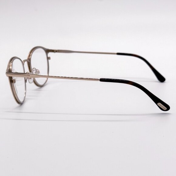 NEW TOM FORD TF5528/B 029 MEN EYEGLASSES FT5528-B/O SHINY ROSE GOLD - Picture 6 of 11